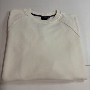 Finisterre Sweatshirt Mens XS Cream White Terry Jumper Sweater Organic